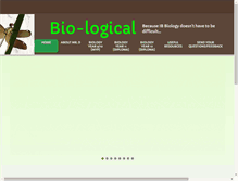 Tablet Screenshot of bio-logical.org